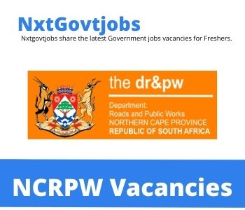 Department of Roads and Public Works Water Treatment Plants Programme Jobs 2022 Apply Online at @ncrpw.ncpg.gov.za