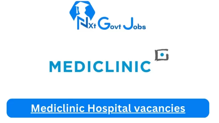 1x New Mediclinic Upington Vacancies 2024 @mediclinic.co.za Career Portal